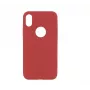 Capa para telemóvel Tellur Cover Slim para iPhone X/XS — pele sintética, vermelho