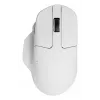 Rato ótico sem fios ambidestro Keychron M7-A24 30000 DPI RF sem fios Bluetooth USB-C branco