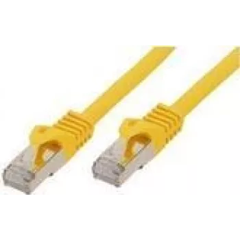 Cabo de rede shiverpeaks BASIC-S amarelo 2 m Cat7 S/FTP RJ-45