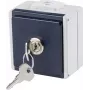 as - Schwabe 62461 Tomada de superfície com fecho IP54 cinzento (62461)