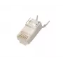 Ficha RJ45 Extralink CAT6A FTP 8P8C, transparente, Ficha/Conector fêmea, 1 unid.
