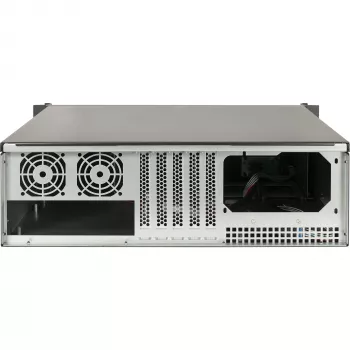 Rack de servidor Inter-Tech 3U-K-340L preto ATX ventoinha de 60mm