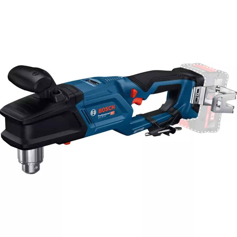 Berbequim angular sem fio GRD 18V-127 Professional solo, 18 Volt (azul/preto, sem bateria e carregador)