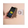 Tomada inteligente Shelly Plug S Gen3 — tomada inteligente Wi-Fi com monitorização de energia, tipo F, 110–230 V, 2500 W, branca