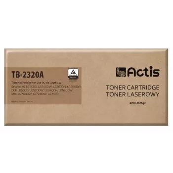 Toner Actis TB-2320A (substitui Brother TN-2320, TN2320; Standard; 2600 páginas; preto)