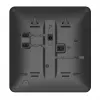 Telefone DECT Gigaset DESK 800A auscultador com fios 200 entradas na lista telefónica preto