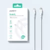 Cabo de silicone branco CB-SCL2 Lightning-USB-C USB Power Delivery USB-PD
