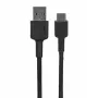 AUKEY CB-CD30 cabo de USB-A para USB-C 0,9 m, entrançado de nylon, 60W PD, 3A, preto