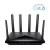 Cudy Novo router WiFi 4G LTE Cat 6, chipset Qualcomm, router modem LTE, router celular 4G Dual-SIM, WiFi dual band AC1200, 4 portas Gigabit, OpenVPN, W