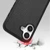 Capa de proteção Nevox StyleShell NYLO para iPhone 17, 6,3 polegadas, preto
