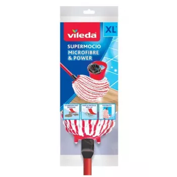 Pano de recarga para esfregona Vileda Microfibra & Power