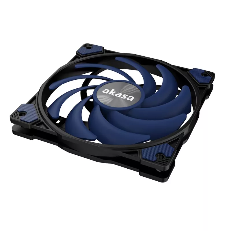 Ventoinha Akasa Alucia XS12 120 mm preta azul 700-2000 RPM HDB