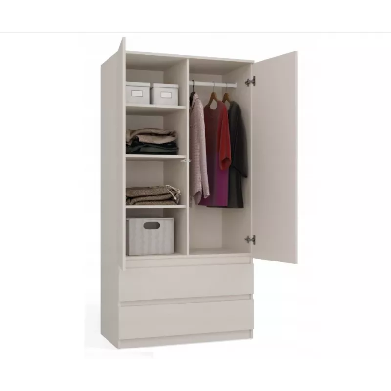 MALWA SS-90 guarda-roupa caxemira