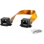 Passagem de janela RJ45 ShiverPeaks 08-01010 transparente, comprimento 22,5 cm