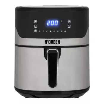 Fritadeira de ar quente NOVEEN AF550 — capacidade 6,5 l, 1600 W, até 200°C, 8 programas