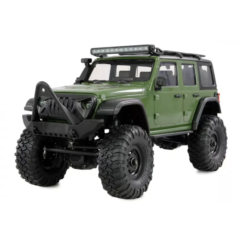 RC crawler Amewi AMXRock 4WD 1:16 RTR, verde