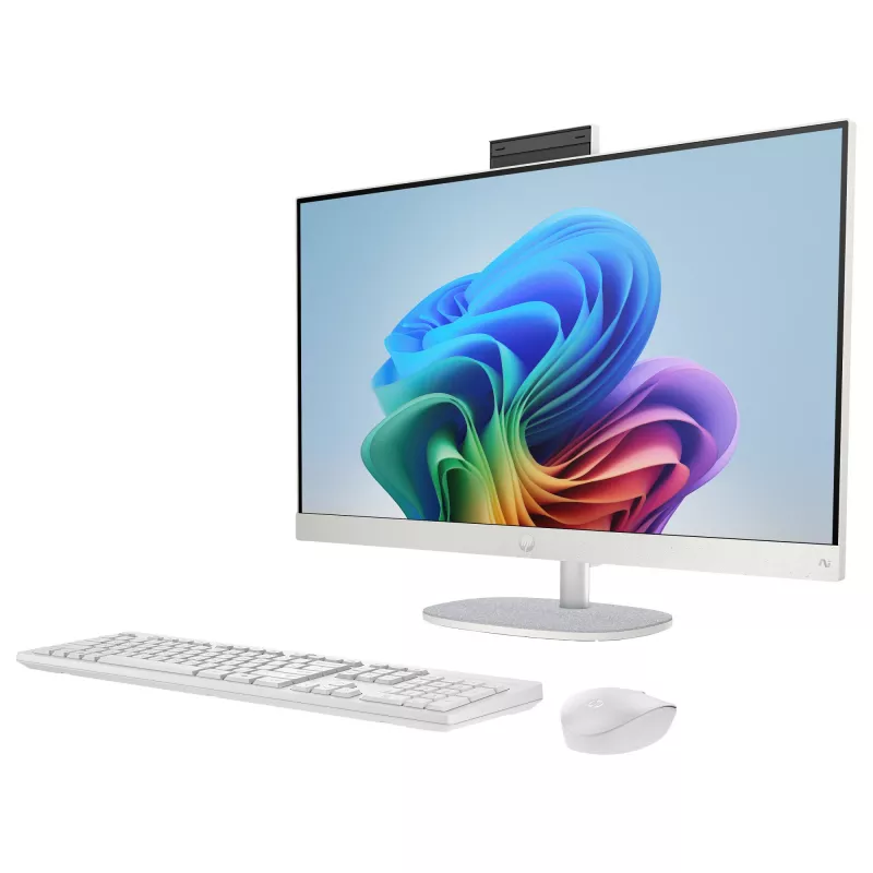 HP All-in-One PC (solução completa) 27-ct2073ng AMD Ryzen AI 7-350 512GBSSD 16GB branco (27-ct2073ng)