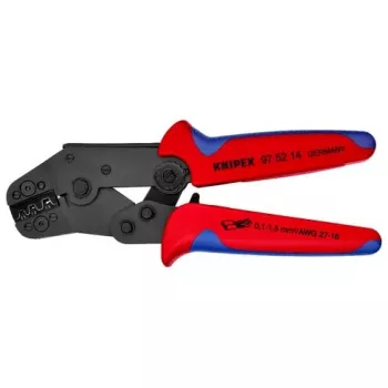 Alicate de cravar Knipex 97 52 14 não isolado, conectores abertos 0,10 a 1,5 mm²