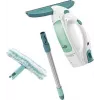 Aspirador de vidros Leifheit Glass Cleaner Dry&Clean com cabo e escova de limpeza 51003