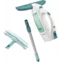Aspirador de vidros Leifheit Glass Cleaner Dry&Clean com cabo e escova de limpeza 51003