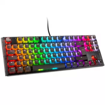 Teclado Ducky One 3 TKL Gaming USB preto