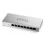 Zyxel GS1200-8HPV3 gerido L2 Gigabit Ethernet (10/100/1000) Power over Ethernet (PoE) de secretária, cinzento