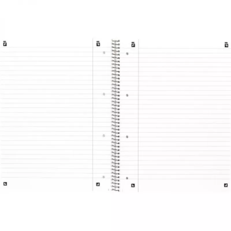 Caderno Oxford 100050357 A4 80 folhas verde