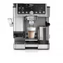 Máquina de café expresso Ninja ES701EU – café/expresso semiautomático, moinho integrado, depósito de água 2 l, 1650 W, 25 níveis de moagem, recipiente de leite, bomba de 14 bar