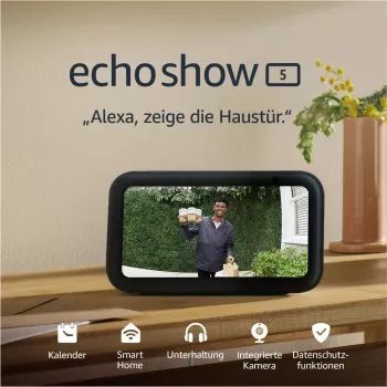 Smart Speaker Amazon Echo Show 5 (3.ª geração), preto