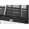 Trampolim Salta Premium Black Edition 244 x 396 cm, modelo 5363, superfície de salto retangular