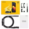 Ulefone uSmart UF-EC câmara endoscópica para smartphones, Preto