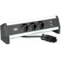 BACHMANN Desk1 3x Tomada com Proteção, Carregador USB, GST18 0,2m