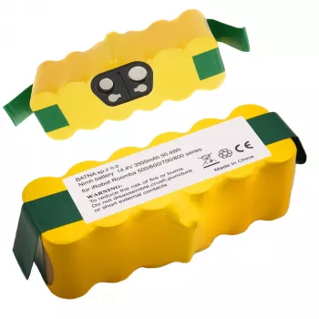 Roomba | Bateria, bateria recarregável para aspirador | Série 500/600/700/800 14,4V 3000mAh