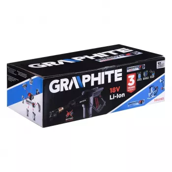 Lavadora de alta pressão Graphite 58G083 Compact Battery 170 l/h cinzento