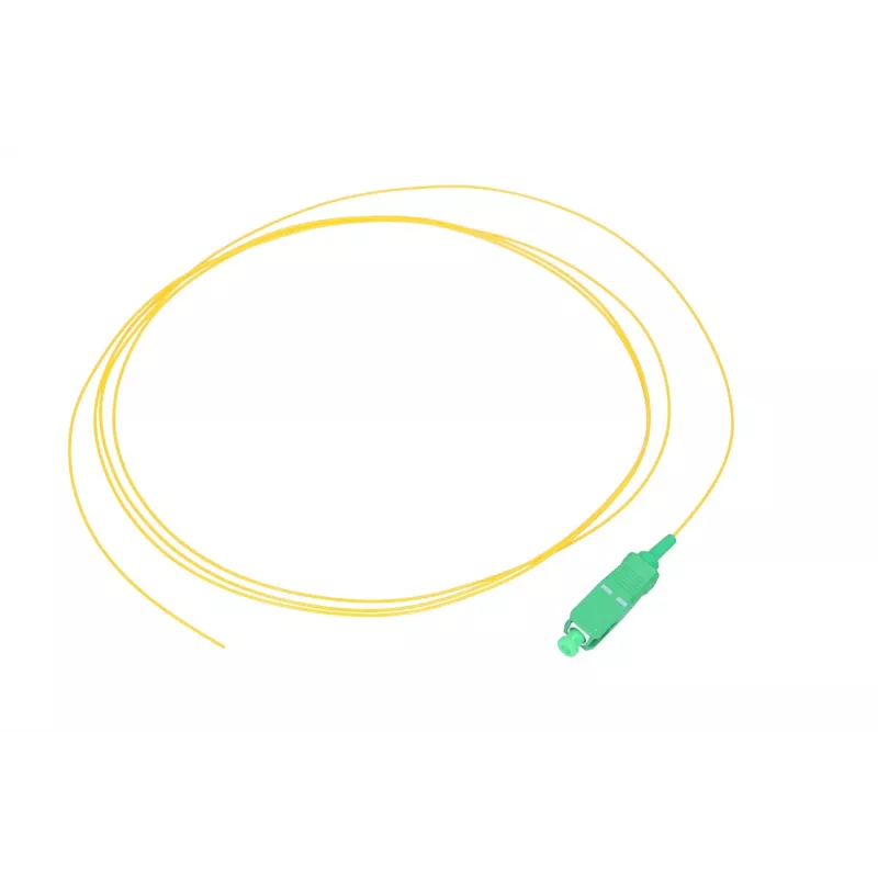 Pigtail Extralink SC/APC monomodo G.657.A1 900 µm FTTH 2 m