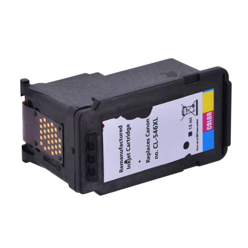 Cartucho de tinta a jato Superbulk Canon PG-546XL preto, 15 ml, cartucho de cor única