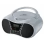 Leitor de rádio CD LILA2 USB/BT prateado