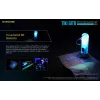 Nitecore TIKI GITD BLUE lanterna, série T, 300 lúmenes