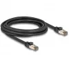 Cabo de rede DeLOCK RJ45 Cat.6A U/FTP 3m preto