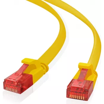 Cabo de rede helos Ultra fino 20m UTP Cat 6a plano — 20 m, UTP, Cat 6a, design plano