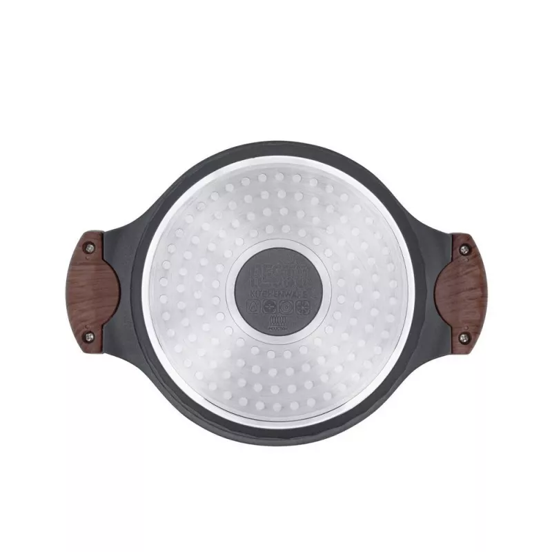 Utensílios de cozinha Resto Kitchenware Capella 2,6 L redondo preto madeira