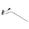 Termómetro alimentar GEFU sonda digital 0–250 °C, aço inoxidável, sensor de 16 cm