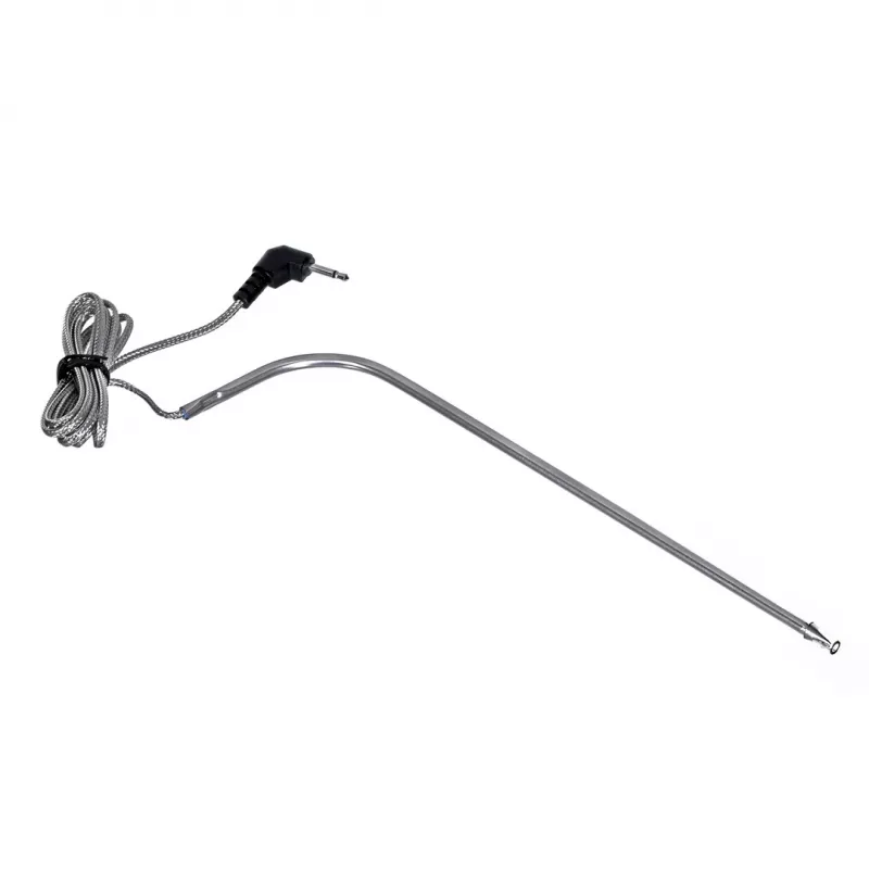 Termómetro alimentar GEFU sonda digital 0–250 °C, aço inoxidável, sensor de 16 cm