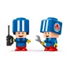 Brinquedo de construção LEGO Conjunto 72035 Super Mario Mario Kart Oficina do Toad, níveis interativos e figuras