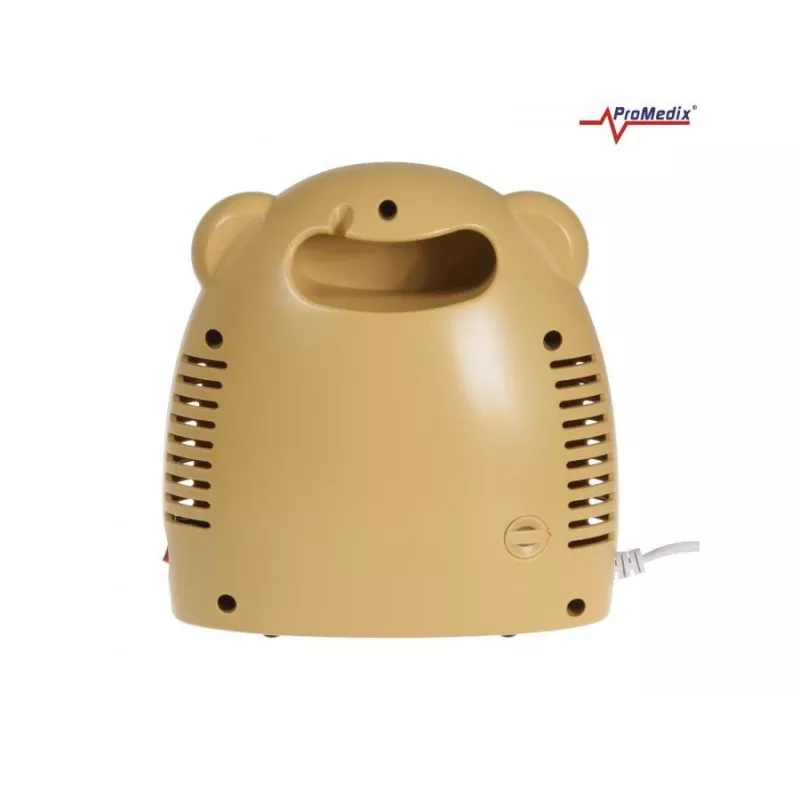 Inalador Promedix para crianças, urso de peluche, conjunto nebulizador, máscaras, filtros, PR-811