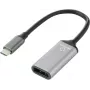 Adaptador de cabo de vídeo Renkforce RF-5397866 0,15 m DisplayPort USB-C preto - prateado (RF-5397866)
