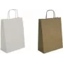 Saco de presente agipa 101645 240×310 mm castanho papel kraft com cordão