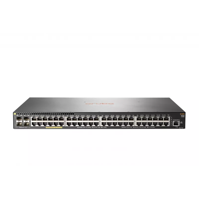 HPE Aruba Networking 2930F 48G PoE+ 4SFP+ – switch – L3 – gerido – 48 x 10/100/1000 (PoE+)