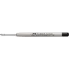 Faber-Castell 148740 Recarga jumbo para esferográfica, M, preto, ponta de aço