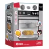 Cozinha de brincar com forno Madej 011191 – design moderno compacto, conjunto de jogo de faz de conta para crianças